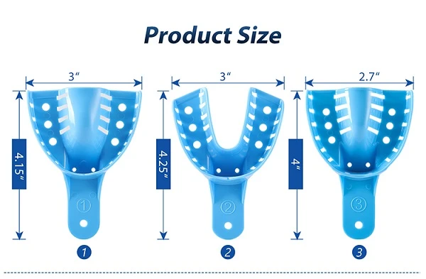 Disposable Dental Impression Trays 10